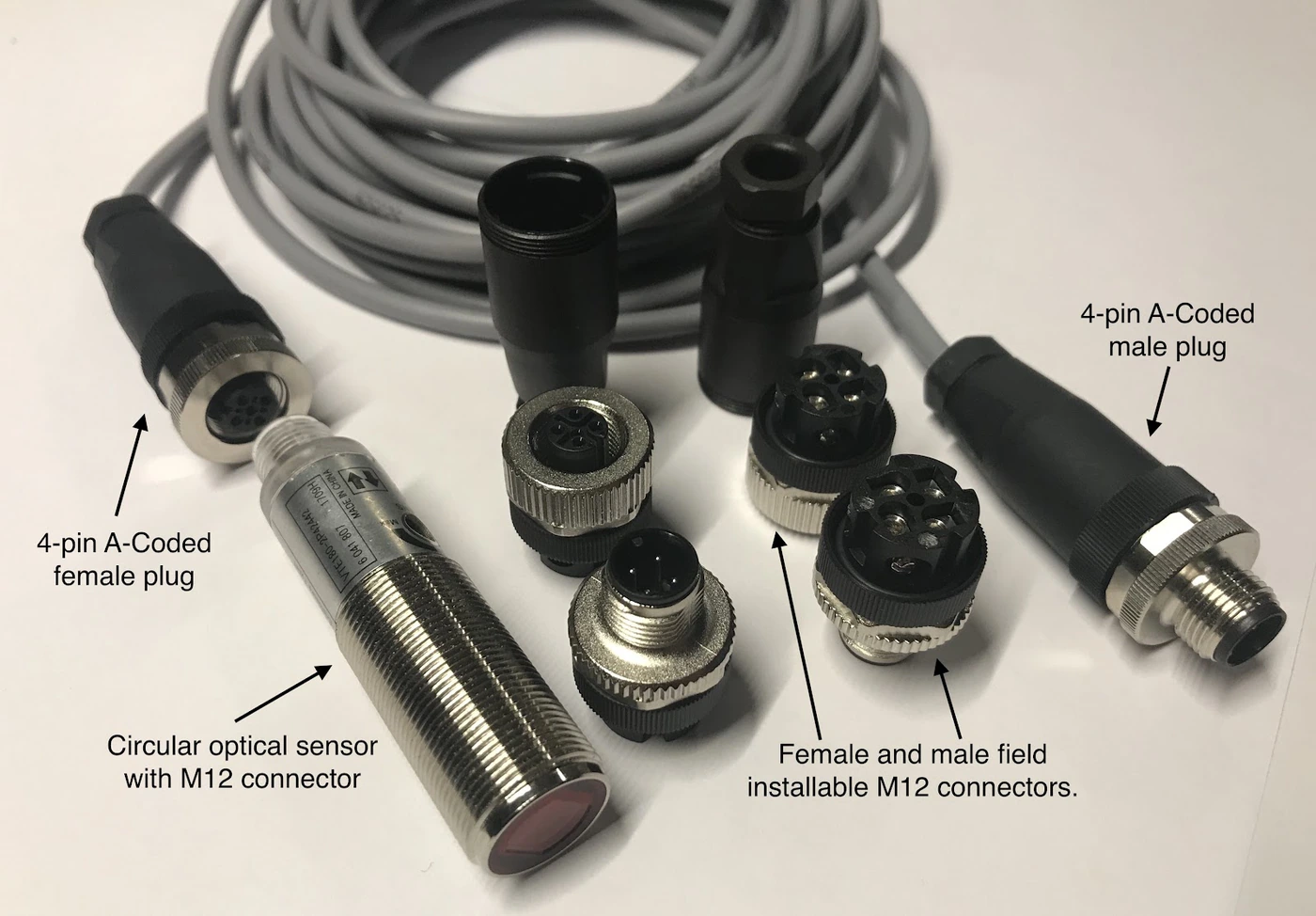 Captura de pantalla: To make the installation as fast and easy as possible, we keep stock and can supply sensors that are proven to work well in different produ